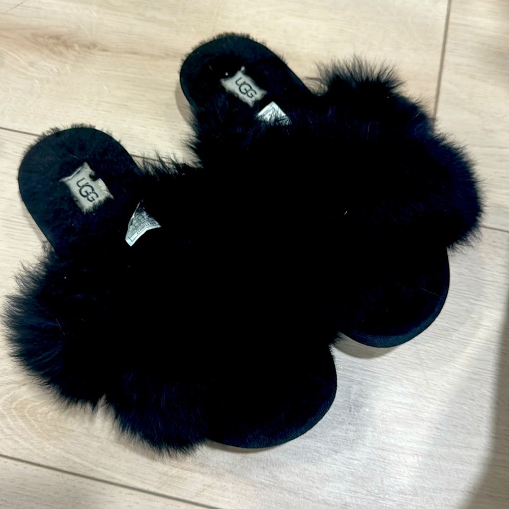 Ugg Fur SLIPPERS 37 6 7